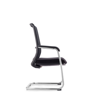 弓形網狀接待會議訪客椅AS-6212D